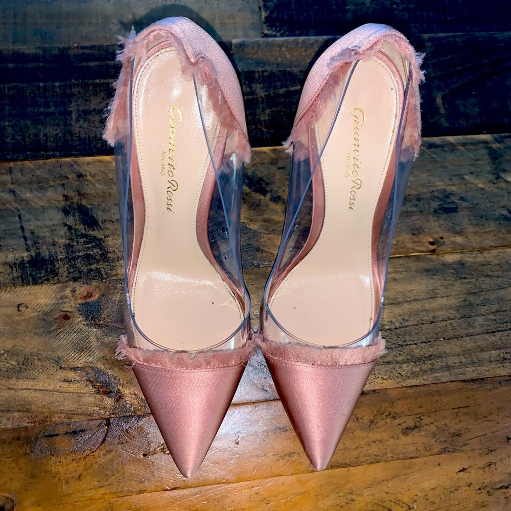 Gianvito Rossi Plexi Pumps